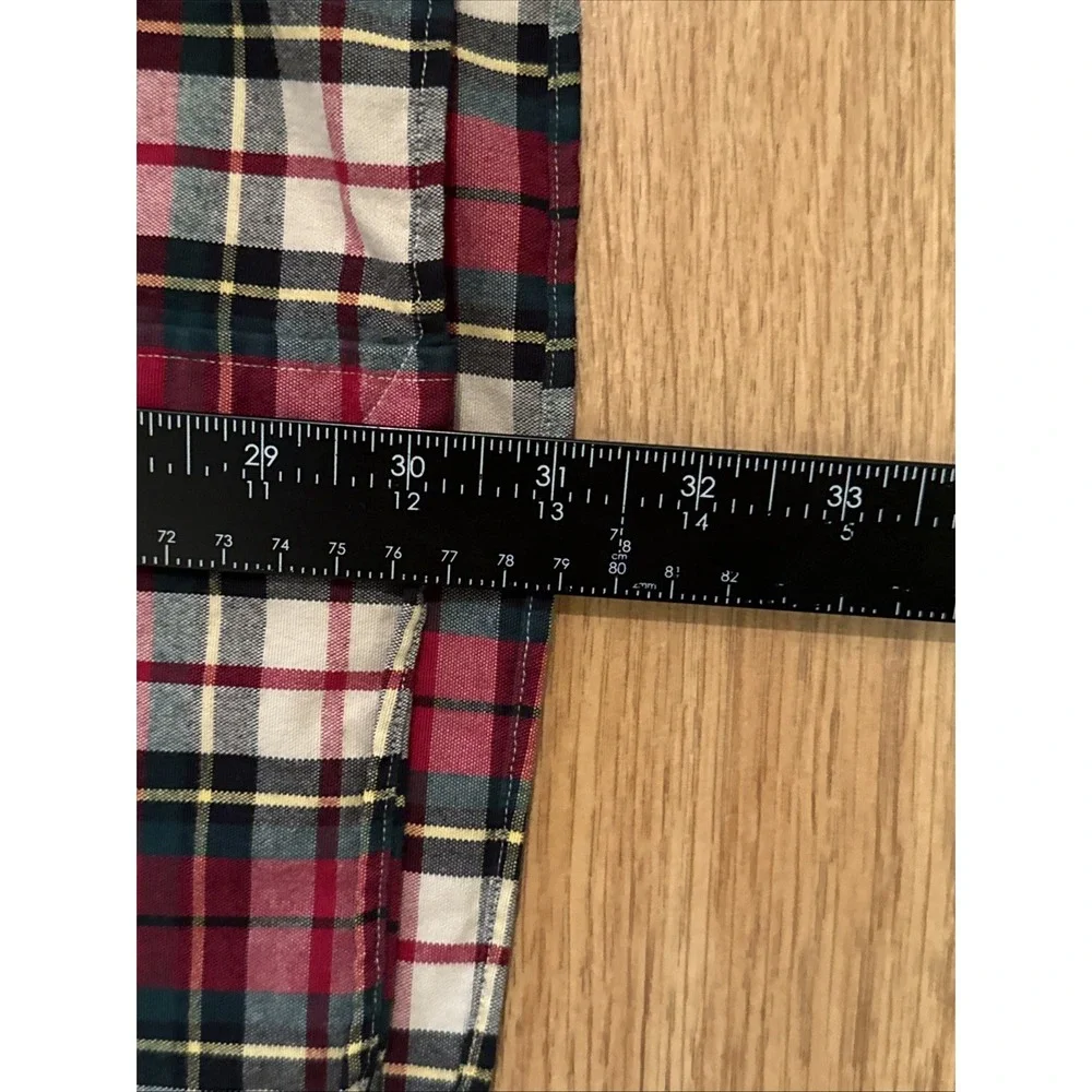 Polo Ralph Lauren Shirt Men's XL Classic Fit Multicolor Plaid Oxford Preppy EUC